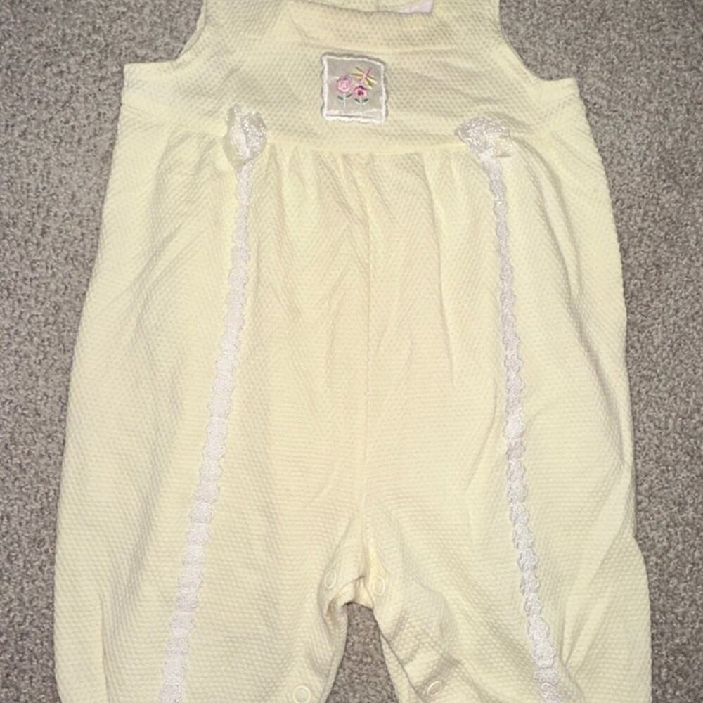 Yellow Pant Romper 6/9m